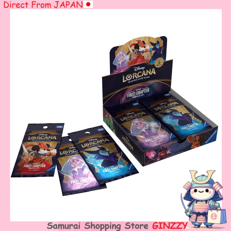 Disney Lorcana TCG Edição em Japonês Pack de Booster THE FIRST