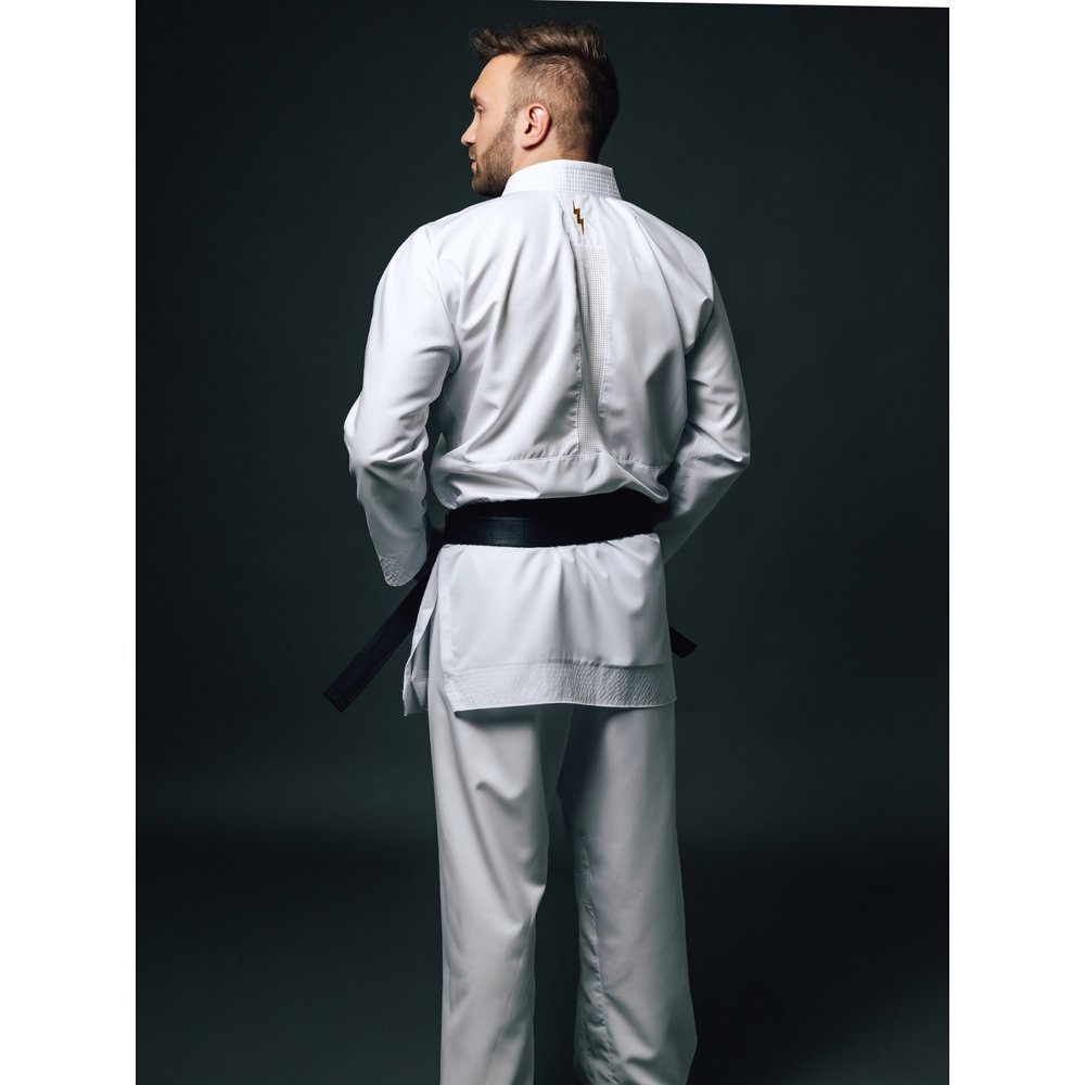 Kimono Karate Zanshin Adulto GKM Gold Line Microfibra | Shopee Brasil