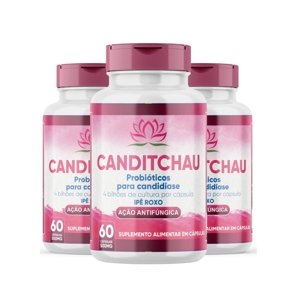 CANDITCHAU PROBIÓTICOS ANTIFUNGO LACTOBACILOS FLORA INTIMA CANDIDIASE ...