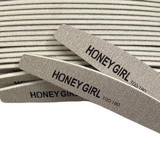 Kit 50 Lixas Bananão Unha Gel Acrílico 100/180 em Oferta na Shopee