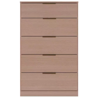 Cômoda Versatti em MDP com 5 Gavetas Bartira em Oferta na Shopee