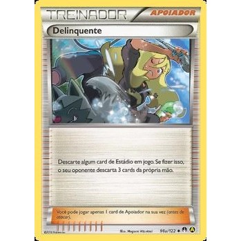 delinquent card pokemon Delinquent 98b/122 Ultra Rare Full Art Pokemon Card Near Mint main image 0