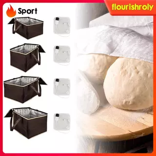 [Flourishroly2] Caixa De Prova De Pão Sourdoughs Starter Warmer Zipper Design Para Fermentador De Cozinha Doméstica Port