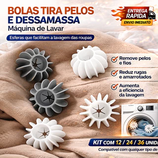 Kit 12/24/36 Bolas Removedor de Pelos Mágico Máquina de Lavar Reutilizável Limpeza Silicone