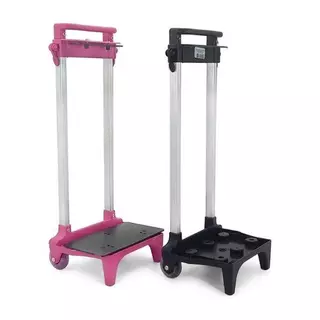 Carrinho Para Mochila Escolar Com Trava 40cm Alumínio Rodas Silicone em Oferta na Shopee