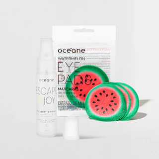 Kit Máscara para Olhos de Melancia + Spray Relaxante para Travesseiro em Oferta na Shopee