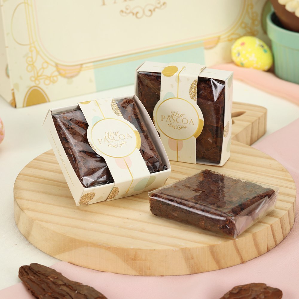 Caixa para Brownie Aconchego (25 unidades)