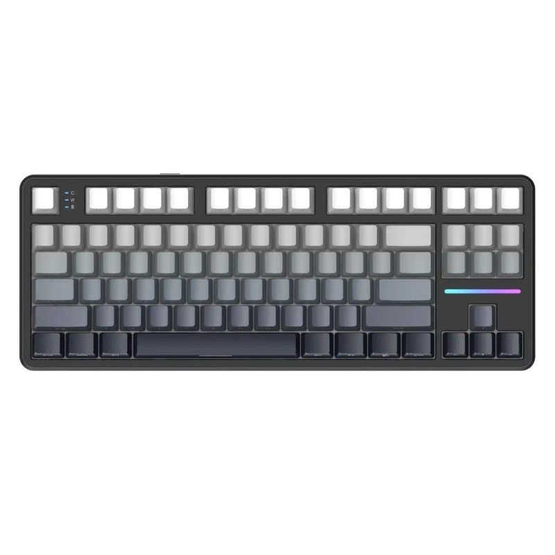 Teclado Mecânico Sem Fio ATTACK SHARK X87 Junta Intercambiável