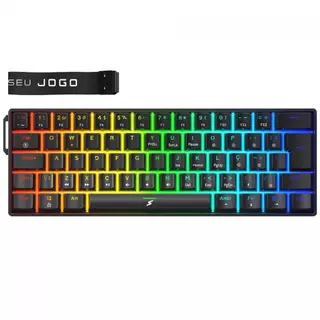 teclado mecanico switch red rgb em Promoção na Shopee Brasil 2026