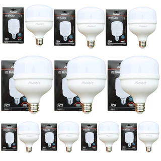 Kit 10 Lâmpadas LED Avant 50W High Power 4000lm Luz Branca 6500K Bivolt Base E27 Alta Iluminação em Oferta na Shopee
