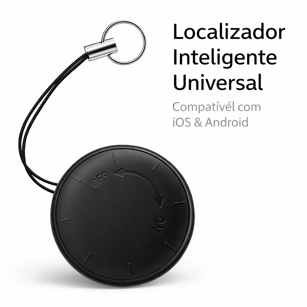 Localizador GPS Bluetooth iOS Android Rastreador Anti Perda Smart Tag ...