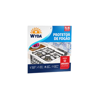 Protetor para Fogão 27X27cm com 12un Wyda em Oferta na Shopee