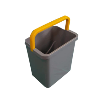 Balde com Alça Amarela 5L Kunber em Oferta na Shopee