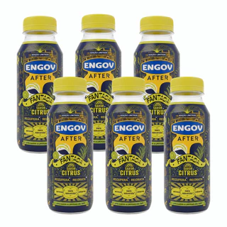 Kit 6 Bebida Engov After Citrus Recupera Reenergiza 250ml