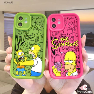 Capa Telefone Para Samsung Galaxy A56 A55 A54 A53 A52 A52S A36 A35 A34 A32 4G 5G Capinha Celular Silicone Case 1897 TY