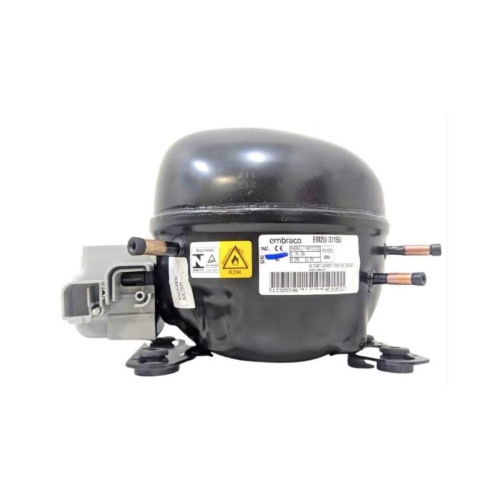 Compressor Embraco 1/4 HP R290 EM2U3115U - 110V | Shopee Brasil
