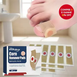 24 unidades de adesivo para remoção de calos e verrugas nos pés - Tratamento para calosidades nos cuidados com os pés em Oferta na Shopee