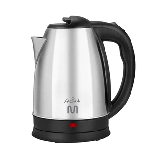 Chaleira Elétrica Inox 1,8L com Base Antiderrapante e Led 220v-1500w Prata Multi - GO401 em Oferta na Shopee