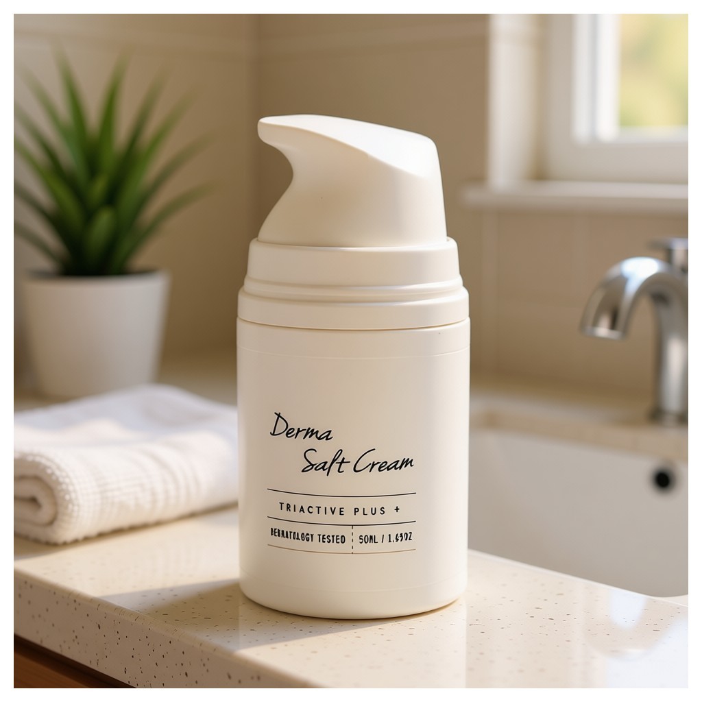 [abpharm] Derma Salt Cream Triactive Plus Airless , 50ml , 1 Unidade ...
