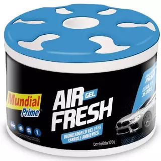 Aromatizante cheirinho em gel para carros 100g Praia - PT2500005 - Mundial Prime em Oferta na Shopee