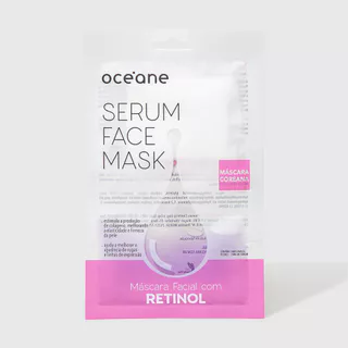 Máscara Facial com Retinol - Serum Face Mask 20ml em Oferta na Shopee