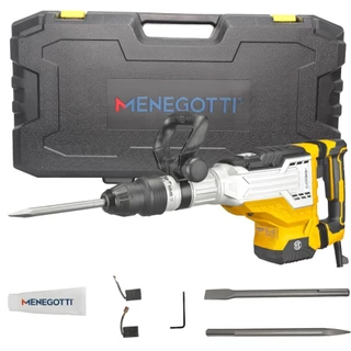 Martelo Rompedor 1700W 45 joules 12kg Sds Max com acessórios - MMR1700 Menegotti em Oferta na Shopee