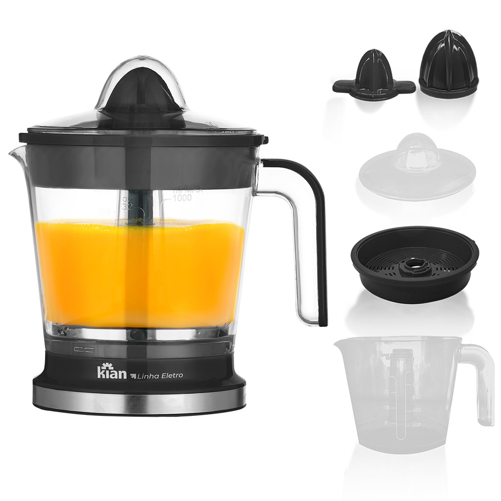 Espremedor De Frutas 1,0L Elétrico Kian ESP100 Turbo 127V Pr