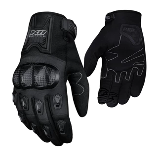 LUVA MOTOCICLISTA X11 BLACKOUT 2 FEMININA PRETO