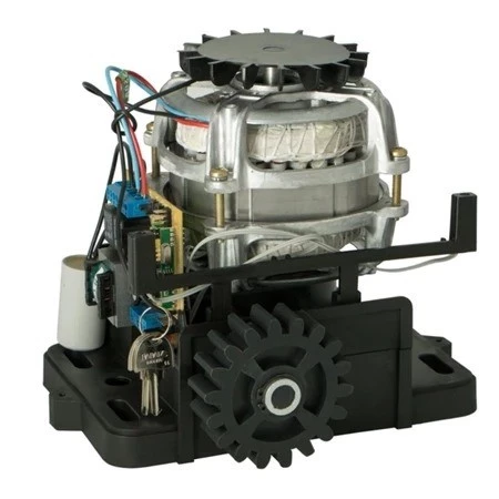 KIT MOTOR PORTÃO DESLIZANTE RCG PL 300Kg 1/5CV 220V + 2 CONTROLES SEM CREMALHEIRAS