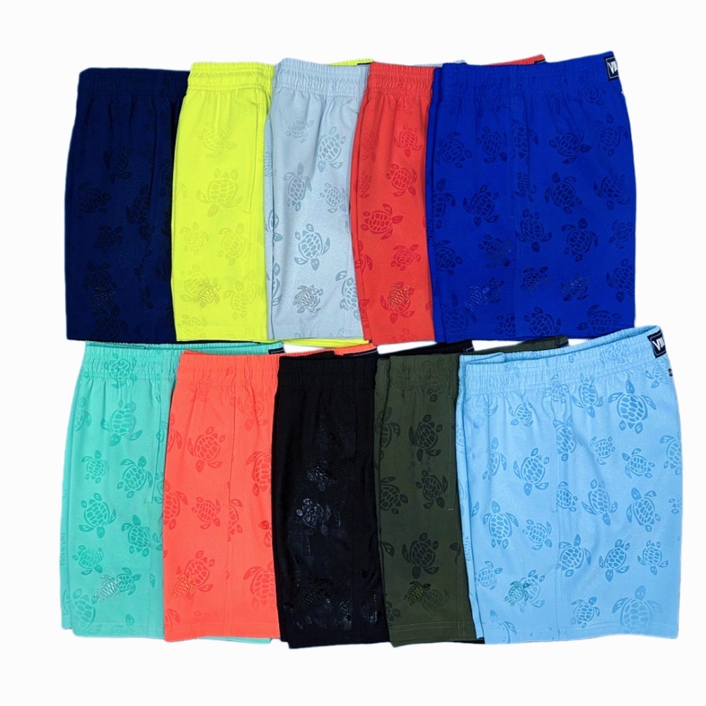 Shorts Masculinos De Tabuleiro Tocando Display De Água Mar Tartaruga Padrão Secagem Rápida Calções De Banho Com Cuecas E