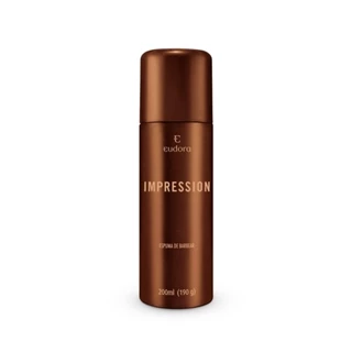 Eudora Impression Espuma para Barbear 200ml em Oferta na Shopee