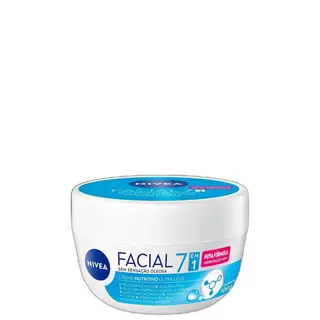 NIVEA 7 em 1 -  Creme Facial Nutritivo Ultraleve 100g em Oferta na Shopee