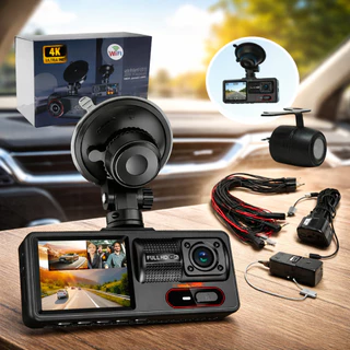 Kit 3 Câmera De Carro Automotiva Hd Veicular 1080p em Oferta na Shopee