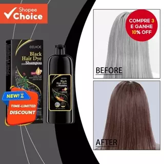 Shampoo Escurecimento Do Cabelo Com Ele Shou Wu Extrato Hidratação Profunda Reparação Couro Cabeludo 100ml Para O Ano No em Oferta na Shopee