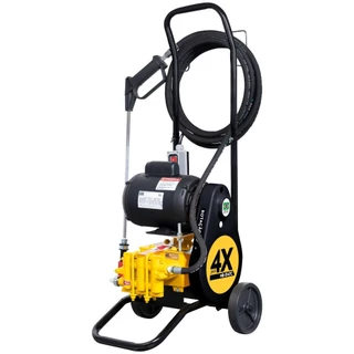 Lavadora alta vazão 1 hp 660L/H 450 libras com carrinho e mangueira JH4 4X - MB-0147C Hydrolunbz em Oferta na Shopee