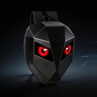 Mochila Led Motoqueiro Preta Design Lisa 20 Litros Urbana em Oferta na Shopee