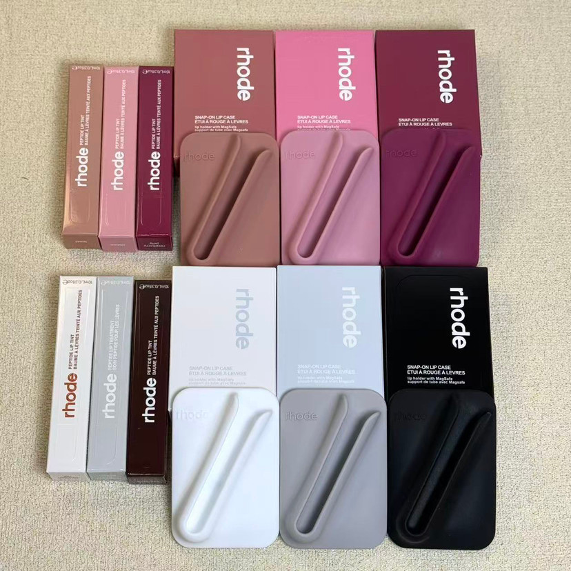 Rhode Cor Sólida Com Capa Magnética De silicone Para Celular Apple