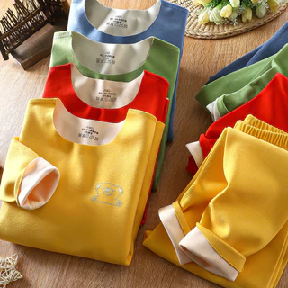 Conjunto de Roupa Interior Térmica Infantil Outono Inverno Novo Conjunto de Roupa Interior Térmica para Meninos Conjunto em Oferta na Shopee