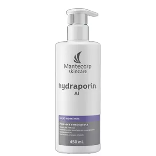 Mantecorp Hydraporin Al - Loção Hidratante Corporal 450ml em Oferta na Shopee