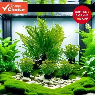 5pc Grama de Água Artificial para Decoração de Tanques de Peixes e Aquário em Oferta na Shopee