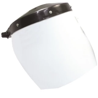 Protetor facial incolor 10" sem catraca - Carbografite em Oferta na Shopee