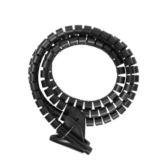 Organizador de Cabos 1.5M/16mm Preto - BOM-5539 Bomvink em Oferta na Shopee