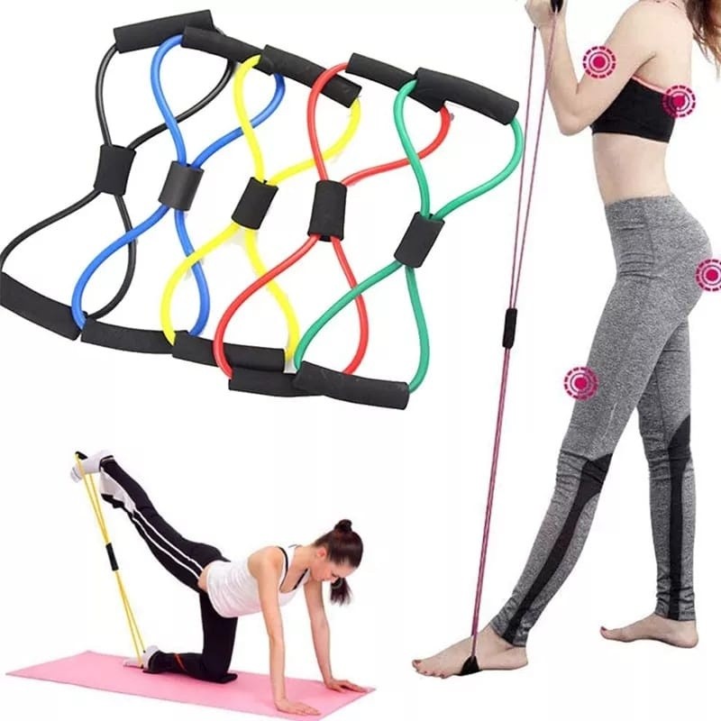 Kit 3 Elástico de Resistência para Treino – Extensor Fitness Multifuncional para Exercícios e Treino em Casa - WYL | Shopee Brasil