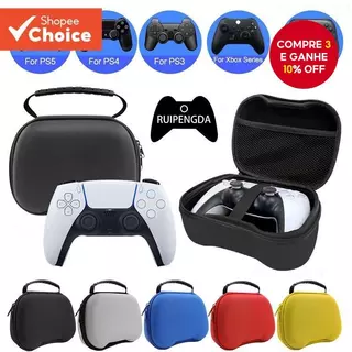 Estojo Rígido De EVA Para Gamepad , Bolsa Portátil Transporte De Viagem Xbox Switch PS5 PS4 em Oferta na Shopee