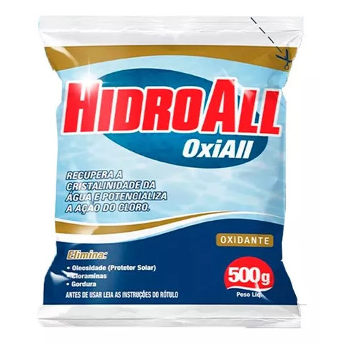 OXIALL Hiidroall 500 Gr - Oxidante Para Águas de Piscinas