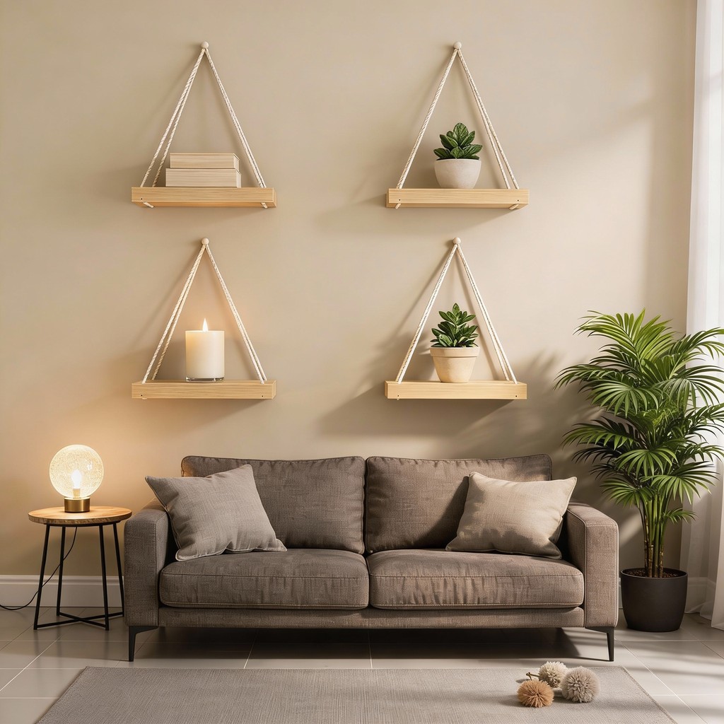 Mini Prateleiras Pequenas de Parede em Madeira Pinus – Decoração ...