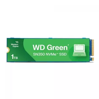 SSD WD Green SN350, 1TB, M.2 NVMe, Leitura 2400MB/s e Gravação 1850MB/s, WDS100T2G0C em Oferta na Shopee