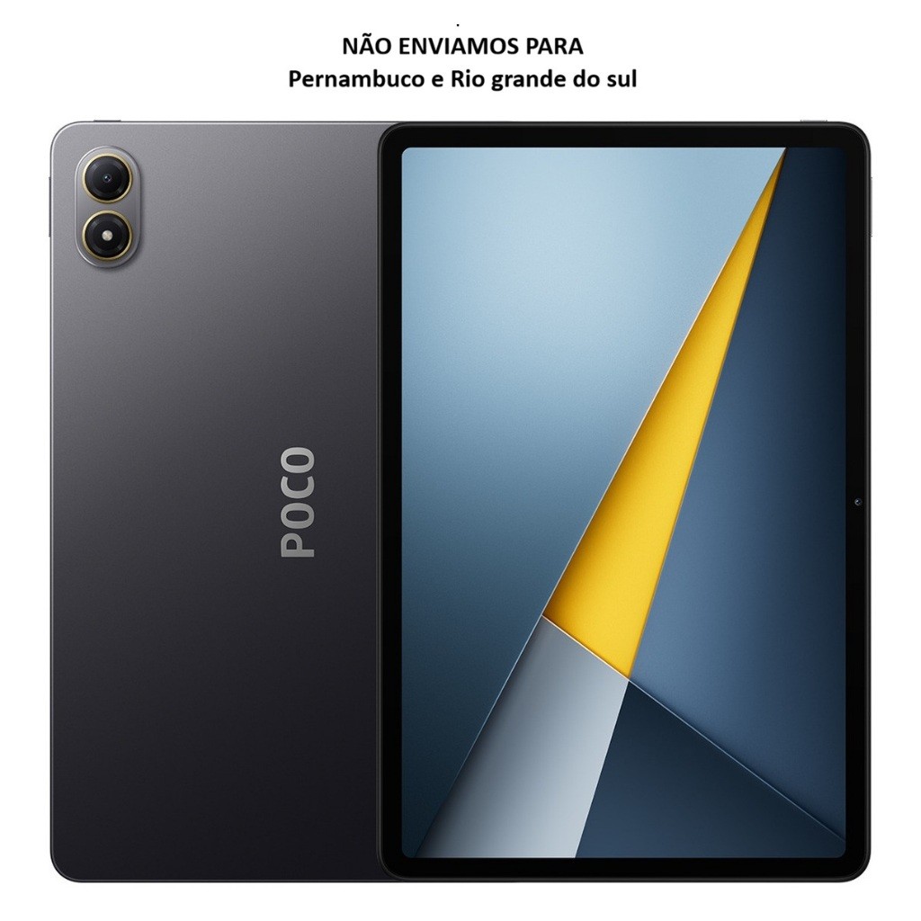 Tablet Xiaomi Poco Pad 256GB 8GB RAM Versão Global Original Envio