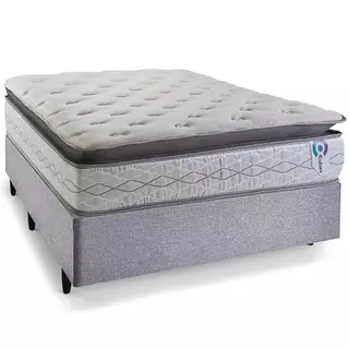 Cama Box Casal Herval Adapt em Molas Ensacadas, 73x138x188 cm em Oferta na Shopee