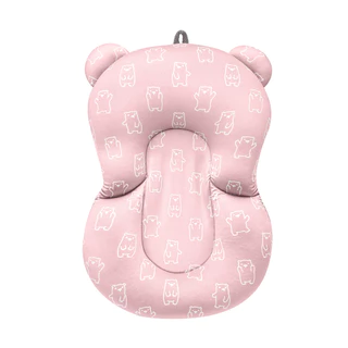 Almofada De Banho Buba para Bebê Ursinho Rosa em Oferta na Shopee
